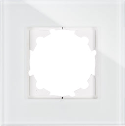 Kopp 405302008 Afdekking Frame 1-voudig HK 07, Athenis Wit (glanzend) 1 stuk(s)