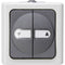 Kopp 560956012 BlueElectric Compleet Jaloezie-knop spatwaterdicht Grijs