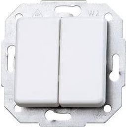 Kopp 613513065 Serieschakelaar Inzetstuk Europa Arctisch-wit, Mat
