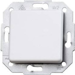 Kopp 613713085 Kruisschakelaar Inzetstuk Europa Arctisch-wit, Mat