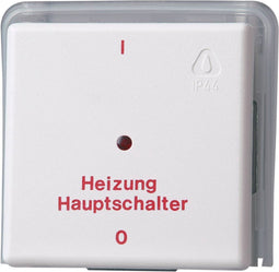 Kopp 627302086 Arktis Verwarmingsnoodschakelaar spatwaterdicht Wit 1 stuk(s)