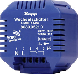 Kopp Free Control 808005210 1-kanaals Ontvanger