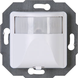 KOPP - Infrarood Bewegingssensor - Paris INFRAcontrol - Inbouw - 180° - 2-draads - 40-400W - Arctic Mat Wit