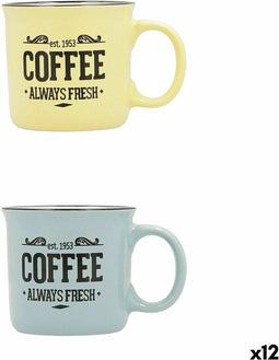 Kopp Quid Frappe Fresh Keramisch Multicolour (12 cl) (Pack 12x)