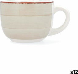 Kopp Quid Vita Morning Keramisch Beige (470 ml) (12 Stuks)