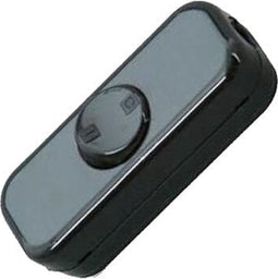 Kopp snoerschakelaar - 2 polig - 10A 250V - zwart