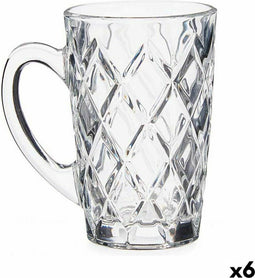 Kopp Transparant Glas 6 Stuks (170 ml)