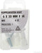 Koppelbouten kort 6 x 30mm
