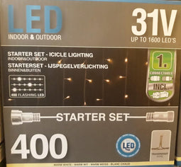 Koppelverlichting 31volt Connect start (inclusief adapter) 400led i...
