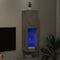 vidaXL - Tv-meubel - met - LED-verlichting - 30,5x30x102 - cm - betongrijs