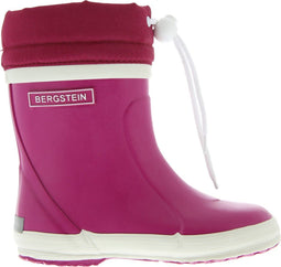 Bergstein Winterboot - Unisex Junior - Hoog natuurrubber - Fuxia - Maat 28