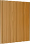 vidaXL - Dakpanelen - 36 - st - 60x45 - cm - gegalvaniseerd - staal - lichthoutkleurig