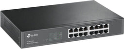 TP-Link TL-SG1016D - Netwerk Switch - Unmanaged - 16 poorten - Gigabit (32 Gbps)