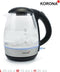Korona 20608 Waterkoker | 1.2 Liter | Van hoogwaardig glas | BPA-vrij | Krachtige 2200 Watt | Snel kokend water | Blauwe LED-verlichting