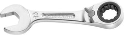 Korte Anti-Slip Steekringratelsleutel 13Mm - 467BS.13