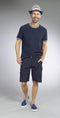 Korte broek, kleur marine, maat XL