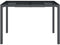 vidaXL - Tuintafel - 110x80x72 - cm - staal - antracietkleurig
