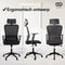 Infinity Goods Ergonomische Bureaustoel - Bureaustoelen Voor Volwassenen - Volledig Verstelbaar -