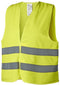 ProPlus Reflecterend veiligheidsvest - geel - one size - klittenbandsluiting