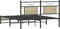 vidaXL - Bedframe - zonder - matras - hout - sonoma - eikenkleurig - 140x200 - cm