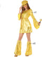 Kostuum Disco Gouden - XXL