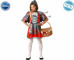 Kostuum Kapje Bloedig - 10-12 Jaar