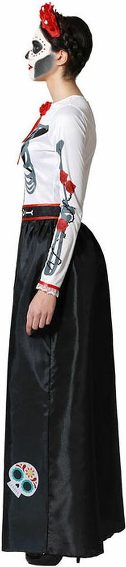 Kostuum Skelet Mexicaanse Multicolour - XL