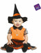 Kostuums voor Baby's My Other Me Heks Oranje (2 Onderdelen) - 0-6 Maanden