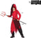 Kostuums voor Kinderen Demon Rood Zwart 4 pcs