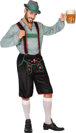 Kostuums voor Volwassenen Duits Zwart - XS/S