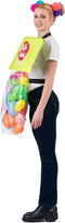 KOSTUUMS VOOR VOLWASSENEN MY OTHER ME GUMMIESNOEPJES ÉÉN MAAT MULTICOLOUR (2 ONDERDELEN)