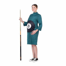 Kostuums voor Volwassenen My Other Me Nº8 Één maat Zwangere Vrouwen Pooltafel Groen