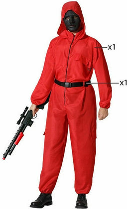 Kostuums voor Volwassenen Rood Bosdief Polyester - XS/S