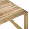 vidaXL - Tuinhoekbank - pallet - groen - geïmpregneerd - grenenhout