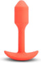 B-Vibe - Vibrerende Snug Plug 1 (S) Oranje