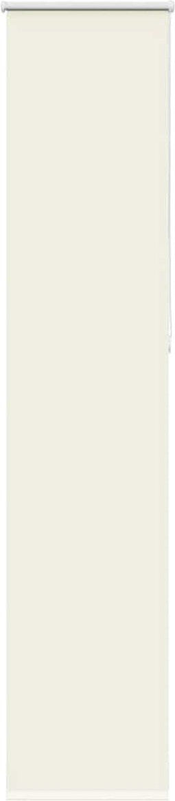 vidaXL - Rolgordijn - verduisterend - 45x230 - cm - stofbreedte - Gebroken - wit