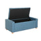 Kruk Home ESPRIT Blauw Polyester Hout 120 X 50 X 42 CM