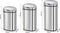 Kitchenmove prullenbak 68 liter met Sensor. Hoogglans Chroom - Automatische klep open.