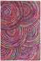KOZAN - Laagpolig vloerkleed - Multicolor - 160 x 230 cm - Katoen