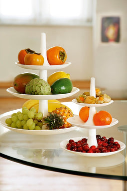 Koziol Babell Etagere - 3 laags - Large - Wit