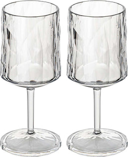 Koziol - Club No.21 - Superglas - 250ml - Wijnglas - Set van 2