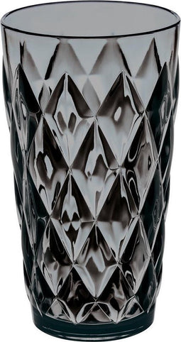 Koziol - Drinkbeker - 450ml transparant grijs - kunststof