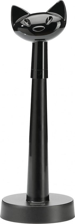 Koziol MIAOUSpare - Toiletrolhouder - Zwart - Kat