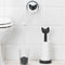 Koziol MIAOUSpare - Toiletrolhouder - Zwart - Kat
