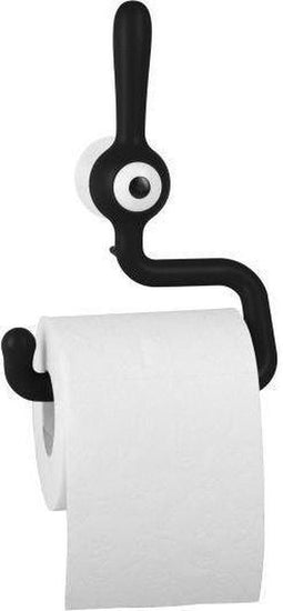 Koziol Toq - Toiletrolhouder - Zwart