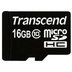 Transcend microSDHC 16GB - Geheugenkaart - Class 10 - 90MB/s