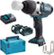 Makita DTW450RTJ 18V Li-Ion Accu slagmoersleutel set (2x 5.0Ah accu) in Mbox - 440Nm - 1/2