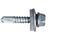Schroefdoos CELO 7301 Verzinken Ø 6,3 x 50 mm Met sluitring Zeshoekig Boor (250 Stuks)