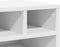 vidaXL - Printerkastje - 40x32x22,5 - cm - bewerkt - hout - wit