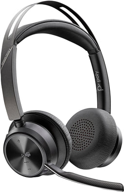HP Voyager Focus 2-M - Wireless Binaural Hoofdtelefoon met Microfoon - Ruisonderdrukkend - Zwart